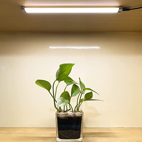 JESLED Unterbauleuchte Küche LED, 120 LEDs Unterbauleuchte Küche mit  Berührungsloser Sensor, 1500mAh Schranklicht Schrankleuchten Lichtleiste  USB mit Sensor für Kleiderschrank(2 Stück) : : Beleuchtung
